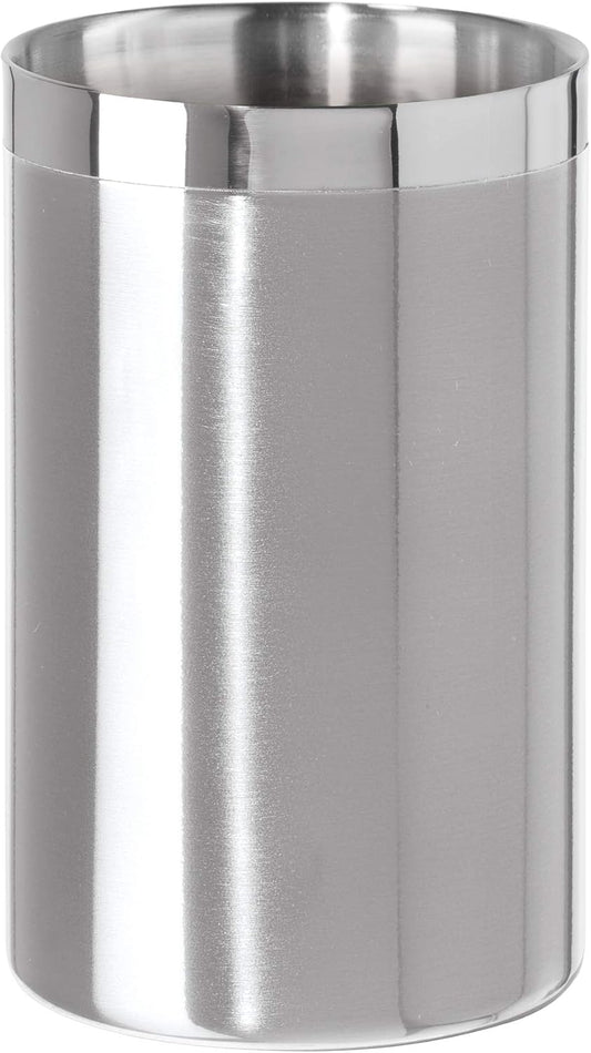 Enfriador de Vino de Acero Inoxidable de Doble Pared – Cubitera Térmica de Sobremesa para Vino Blanco, Cava y Champán – Compatible con Botellas de Tamaño Estándar